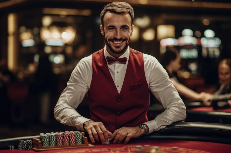 Tampilan tabel pembayaran Caribbean Stud Poker